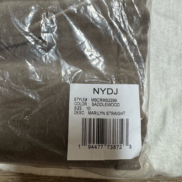 NYDJ stretch corduroy pants - Picture 4 of 8